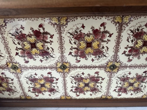 Antique tiles x12 currently - tiles,