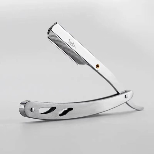 Cut throat shaving razor - cut,