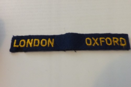 Military cloth badge london - military,