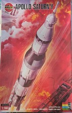 Rare New Sealed Vintage Airfix Apollo Saturn V Space Rocket 1/144 Model Kit 9170