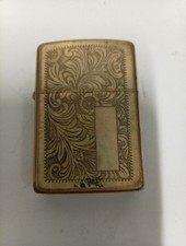 Vintage Lighter Zippo Venetian Brass 1997