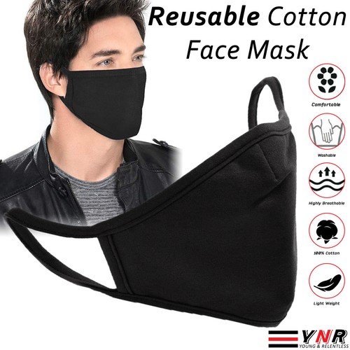 Cotton face mask protective - face,