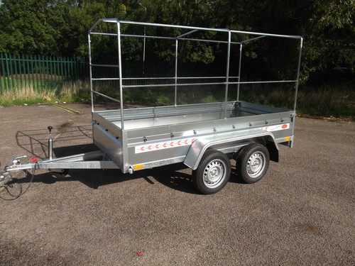 Trailer 9ft 4ft twin axle - trailer,