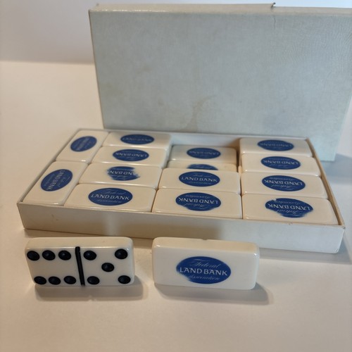 Vintage double six dominos set - vintage,