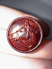 10 Dark Brown Leather Horse