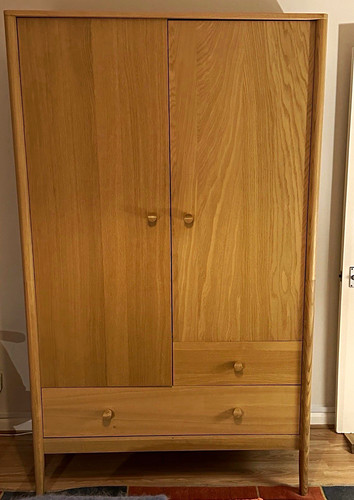 Habitat franklin wardrobe - franklin, oak