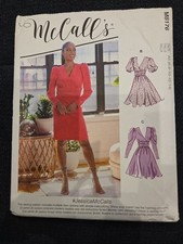 McCALLS M8176 MISSES DRESS