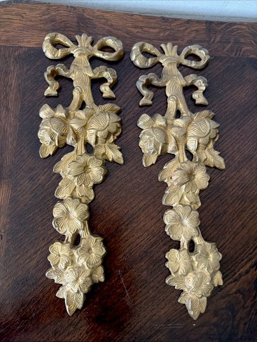 Pair vintage brass - pair,