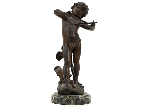 Antique auguste moreau spelter - antique,