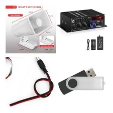 Ice Cream Truck Music Box Kit- LOUD! Bluetooth Or USB!! Omni 2 Replacement