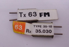 FUTABA   CHANNEL 63 TX AND RX