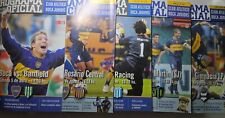 Boca Juniors home programmes