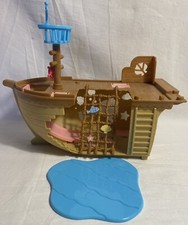 Sylvanian Families Baby Treasure Pirate Ship Incomplete