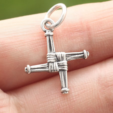 925 Sterling Silver Saint St