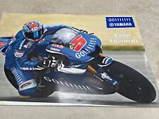 Go Yamaha Moto GP 3 Colin Edwards  60 x 40 Poster Motorcycle bike 