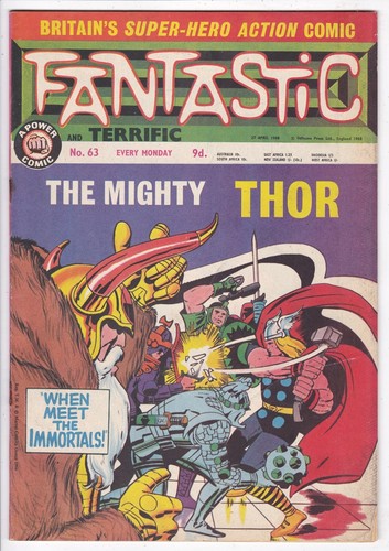 Fantastic terrific comic - fantastic,