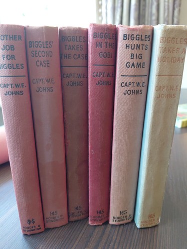 Biggles hardback books - hardback,