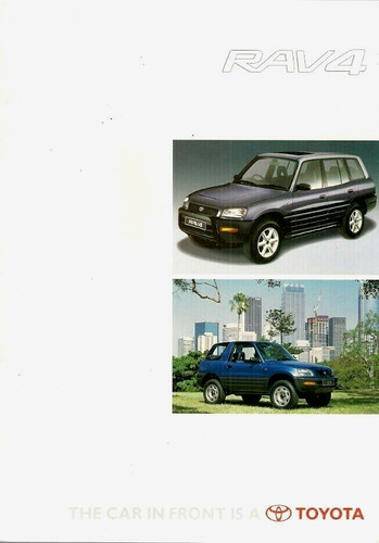 Toyota rav4 1996 - 1996-1998, uk
