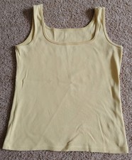 Fine Ribbed Vest Top Bhs Size 12