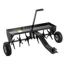 40" Tow Behind Plug Aerator with Universal Hitch Lawn Aerator Tow Behind