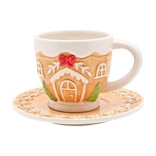 Christmas Cup and Saucer Set