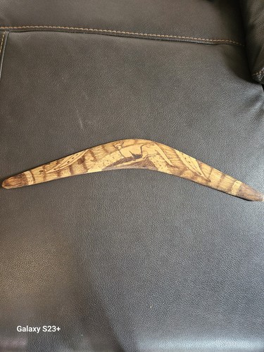 Antique aboriginal boomerang - antique,