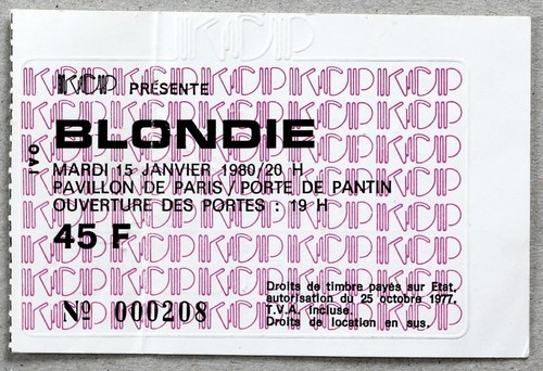Blondie rare vintage - rare,