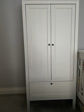Children's White Wardrobe with