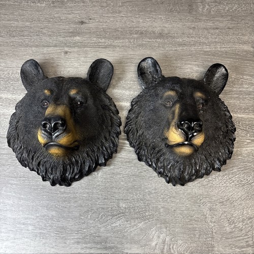 Resin black bear - black,