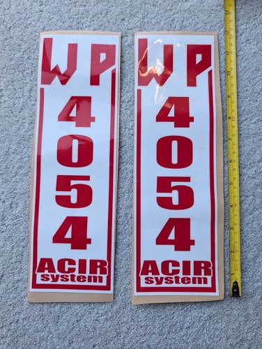 Motocross fork sticker wp - wp,