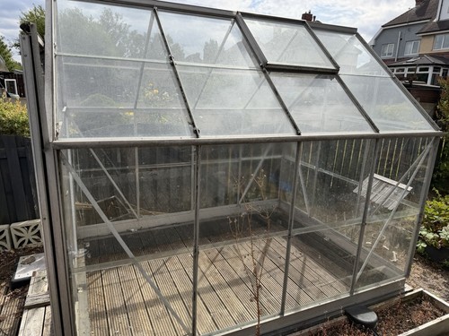 Greenhouse aluminium glass - greenhouse, aluminium/glass