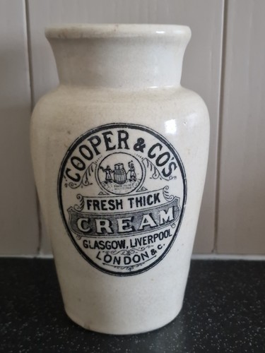 Old stoneware advertising