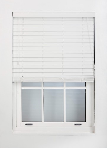 White premium venetian blinds - premium,