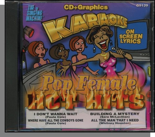 Karaoke pop female - cd+g,