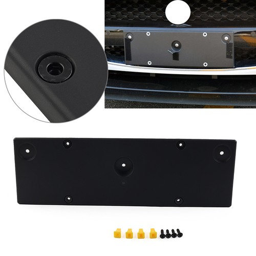 Front license plate - plate, mounting