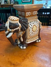 Large Vintage Ceramic Elephant
