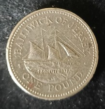 [1120] Jersey 1 Pound Coin