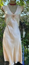 Gorgeous  Vintage Silk apricot