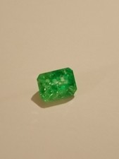 Natural Colombian Emerald New No Tags 8.30ct Green Emerald Cut