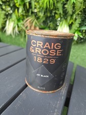 Craig & Rose 1829 Gloss  Paint For Walls & Wood - Jet Black  750ML