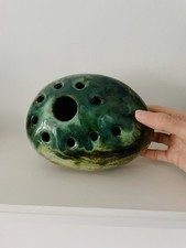 Peter Ellery, Tremaen Pottery, Very Large 18cm Pebble Vase Newlyn Cornwall VGC