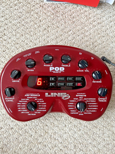 Line pod guitar effects - line,