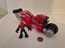 Spider-Man Web-Wheelin’ Bike, Marvel Super Hero Squad,Playskool Heroes,Imaginext