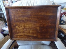 Wooden vintage butlers tray