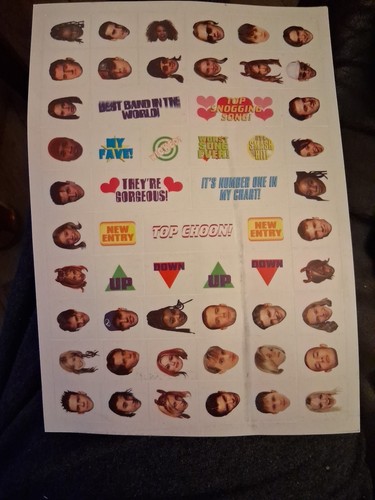 Smash hits magazine stickers - hits,