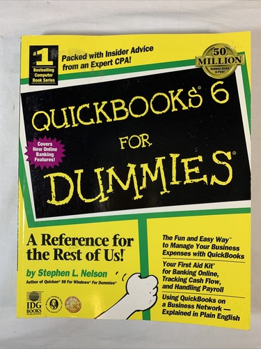 Quickbooks for dummies - quickbooks, 6