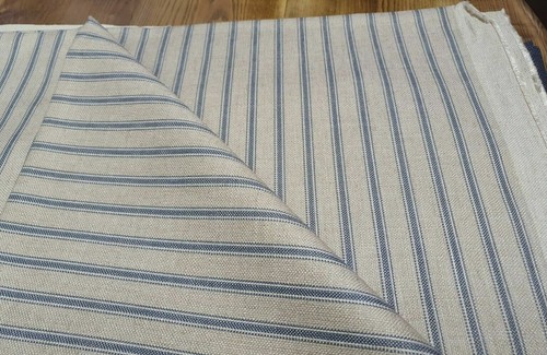 Curtains art the loom - in,