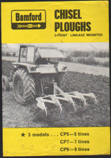 1968 Bamford "CP SERIES" Chisel Ploughs Brochure Leaflet