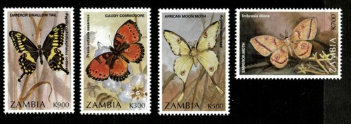 Zambia 1997 butterflies and - 1997,