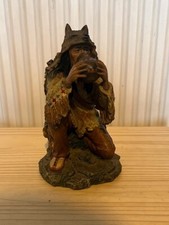 Native American Indian Drinking Statue | 10” Figure